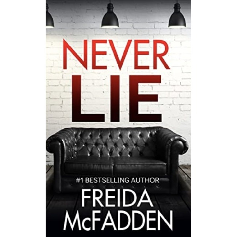 Freida McFadden Adult White Never Lie Psychological Thriller Paperback Book OS